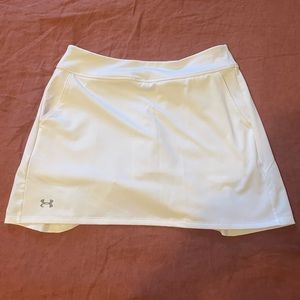 white under armour tennis skirt/skort